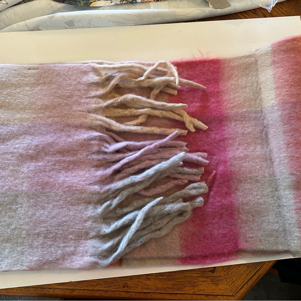 Multi colored scarf